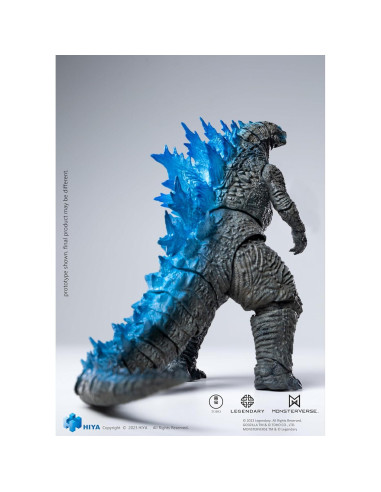 Figura Godzilla Rayo de Calor Hiya Toys 17.78 cm Exclusiva