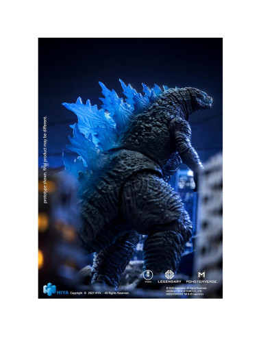 Figura Godzilla Rayo de Calor Hiya Toys 17.78 cm Exclusiva