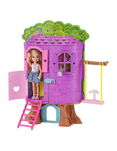 Casa de Muñecas Barbie Chelsea en el Árbol con Accesorios