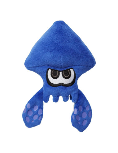 Peluche Calamar Azul 19 cm Mundo de Nintendo Jakks