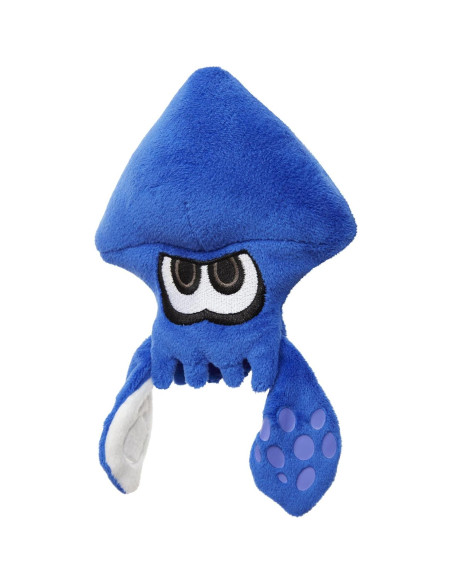 Peluche Calamar Azul 19 cm Mundo de Nintendo Jakks