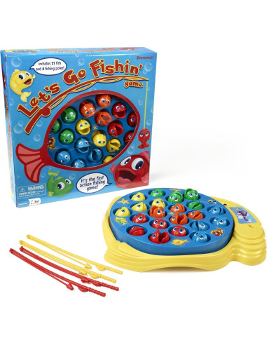Juego Vamos a Pescar Pressman - Juego de Mesa para 1-4 Jugadores