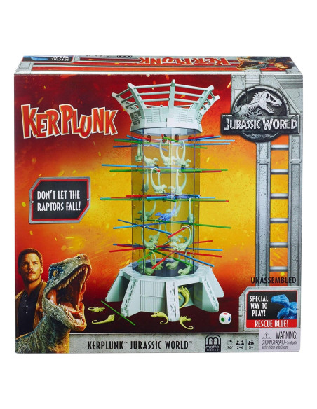 Juego de Habilidad Kerplunk! Mattel Mundo Jurásico