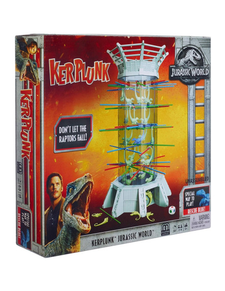 Juego de Habilidad Kerplunk! Mattel Mundo Jurásico