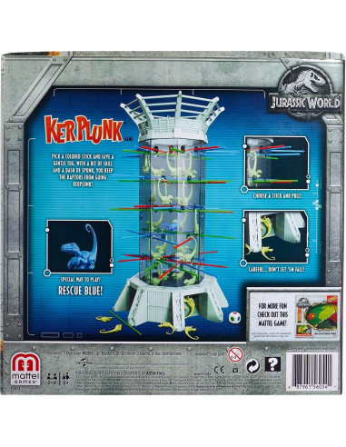 Juego de Habilidad Kerplunk! Mattel Mundo Jurásico