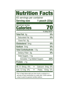 Ositos de Goma Orgánicos Black Forest 65 Bolsas 22.7g 2