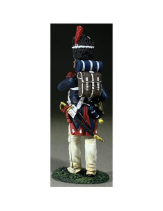 Figura Guardia Imperial Francesa Napoleónica W. Britain 1:30 Metal 2