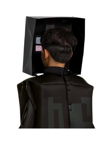 Disfraz Máscara Enderman Minecraft Niños - Accesorio Oficial