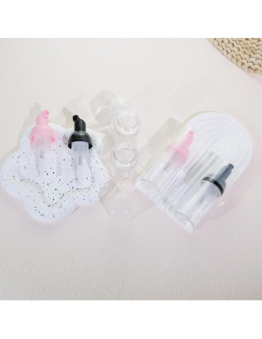 Juego de Botellas de Viaje 19 Piezas Tivroco Negro