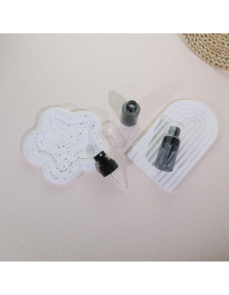 Juego de Botellas de Viaje 19 Piezas Tivroco Negro