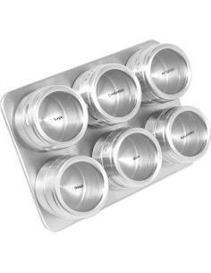 Estante de Especias Magnético Mejor de Internet - 6 Tarros 85g 2