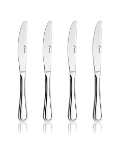 Juego de cuchillos de cena HISSF 4 piezas acero inoxidable