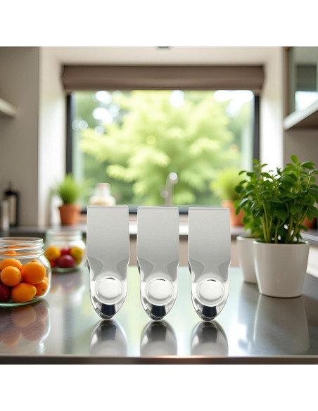 Juego de 3 Removedores de Tallos de Fresa JJLFresheners Acero Inoxidable Juego de 3 Removedores de Tallos de Fresa JJLFresheners Acero Inoxidable