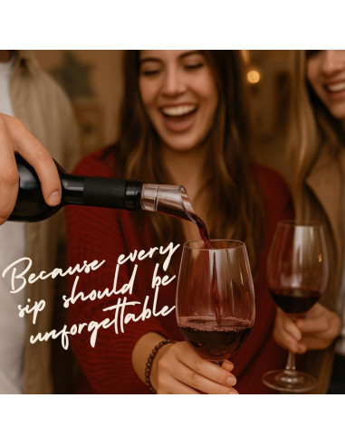 Aerador y Vertedor de Vino Kandohaus - Set 2 Accesorios