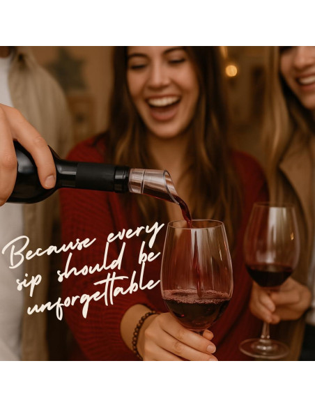 Aerador y Vertedor de Vino Kandohaus - Set 2 Accesorios