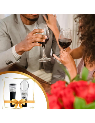 Aerador y Vertedor de Vino Kandohaus - Set 2 Accesorios