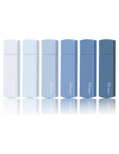 Cintas Correctoras Amabro Mini 6 Rollos 6m Azul Gradiente