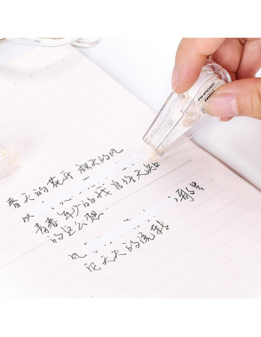 Juego de 2 Correctores Blancos Mini Rodillo Tangseajiao