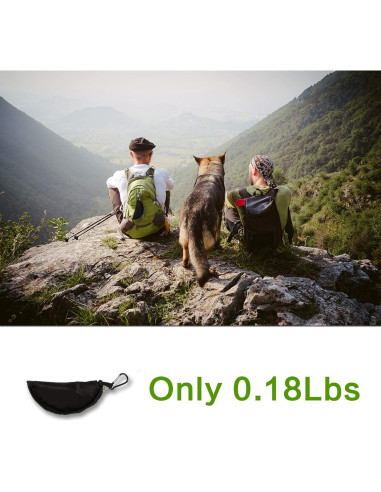 2 Cuencos Plegables para Perros YMTECH - Portátiles y Ligeros