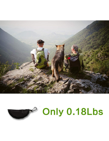 2 Cuencos Plegables para Perros YMTECH - Portátiles y Ligeros