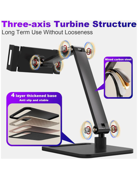 Soporte de Monitor Portátil Hnfrwd Ajustable 6-18.5"
