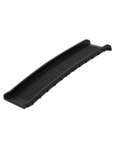 Rampa Plegable para Mascotas PawStep 50524 Negra 74.8 kg