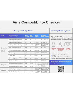 Termostato Inteligente Vine TJ-919T con Pantalla Táctil 4.3" 2