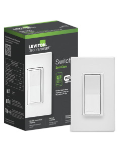 Interruptor Inteligente Leviton Decora Wi-Fi 2da Generación
