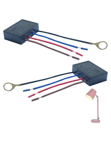 Interruptor Regulador Táctil 2 Piezas EMVANV 3 Niveles