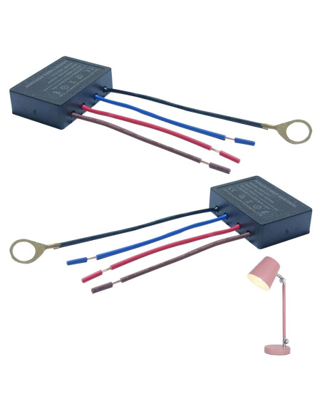 Interruptor Regulador Táctil 2 Piezas EMVANV 3 Niveles