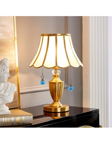 Cadena de Tirar para Ventilador de Techo LONGSHENG 38 cm Azul Lago