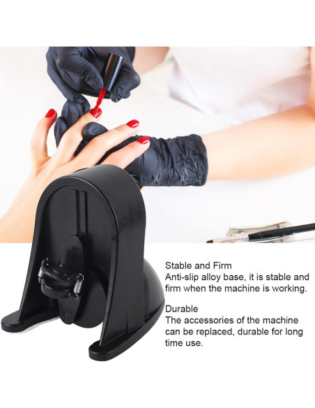 Agitador de Esmalte de Uñas Ejoyous - Profesional, ABS, 1 Minuto