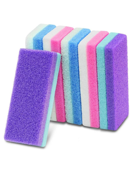 6 Piezas Piedra Pómez Profesional LEIFIRE para Pedicura