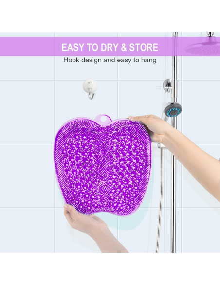 Alfombrilla de Limpieza de Pies BESKAR XL Antideslizante 28x28cm