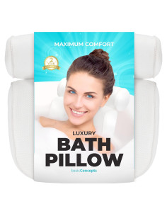 Almohada de Bañera CONCEPTOS BÁSICOS Soporte Cuello Espalda