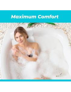 Almohada de Bañera CONCEPTOS BÁSICOS Soporte Cuello Espalda 2
