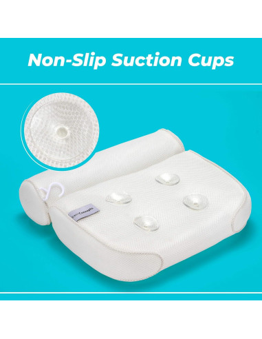 Almohada de Bañera CONCEPTOS BÁSICOS Soporte Cuello Espalda