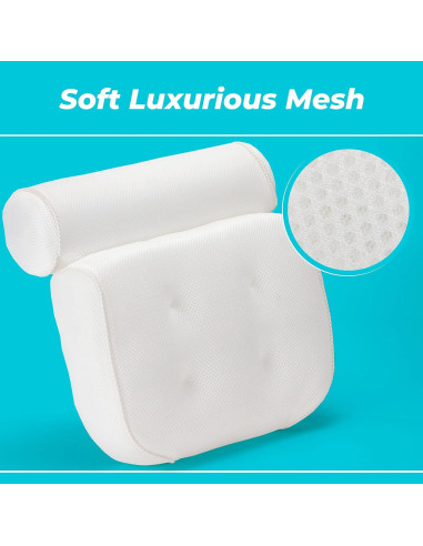 Almohada de Bañera CONCEPTOS BÁSICOS Soporte Cuello Espalda