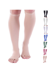 Calcetines de Compresión Abiertos Doc Miller 15-20 mmHg Unisex