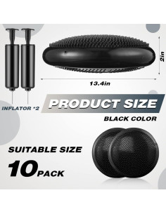 Cojín Inestable Inflable Leitee 34 cm para Niños y Adultos 2