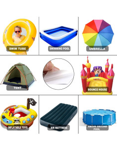 Kit de Reparación de Parches TPU 10Leccion - 20 Piezas 2