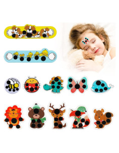 12 Stickers Adhesivos de Fiebre Weewooday para Niños