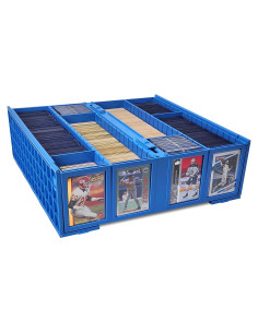Caja de Cartas Coleccionables BCW Azul - Capacidad 3200 Cartas