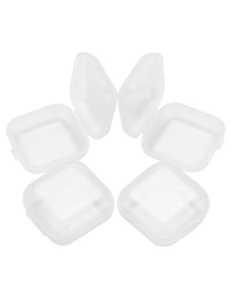 10 Cajas Plásticas Transparentes ccHuDE para Joyas 3.5x3.5cm 10 Cajas Plásticas Transparentes ccHuDE para Joyas 3.5x3.5cm