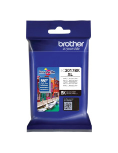 Cartucho de Tinta Negra Brother LC3017BK Alto Rendimiento 550 Páginas