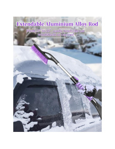 Raspador de Hielo y Cepillo de Nieve HEEYA 2 en 1 Extensible 83.82 cm 2