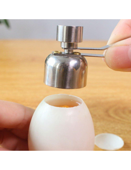 Cortador de Huevos Fdit de Acero Inoxidable - Herramienta Manual