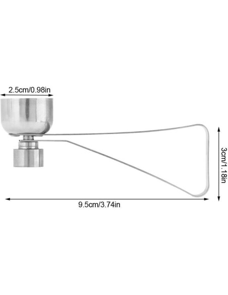Cortador de Huevos Fdit de Acero Inoxidable - Herramienta Manual