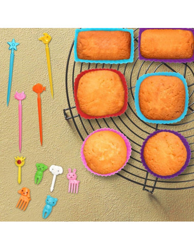 Kit de Divisores de Silicona SourceTon 70 PCS para Bento Box