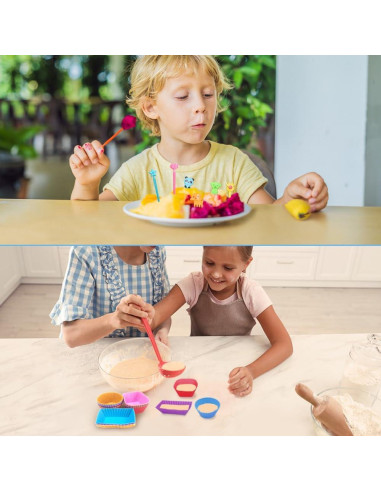 Kit de Divisores de Silicona SourceTon 70 PCS para Bento Box